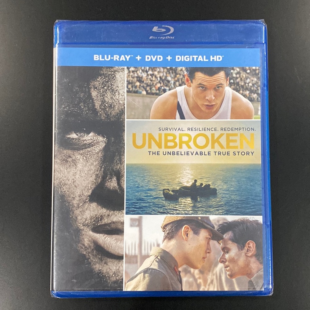 NEW: Unbroken - Blu-ray & DVD Combo Set